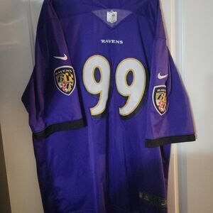 Nike Baltimore Ravens Jersey #99 Odafe Oweh Size XXL